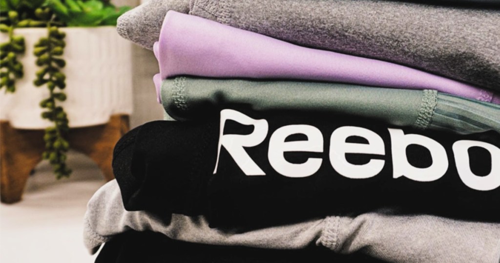 Proozy clothing with reebok brand showing