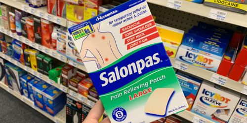 Free Salonpas Large Pain Relief Patch Sample