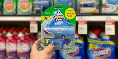 New Cleaning Coupons = Nice Savings on Scrubbing Bubbles at Target