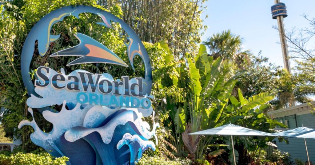 SeaWorld Orlando Sign