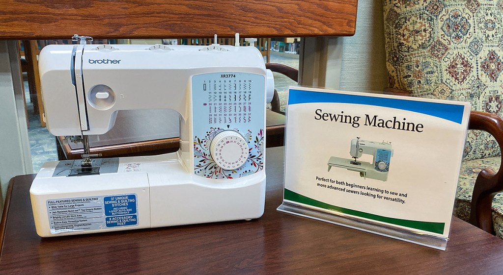 Sewing Machine at Library