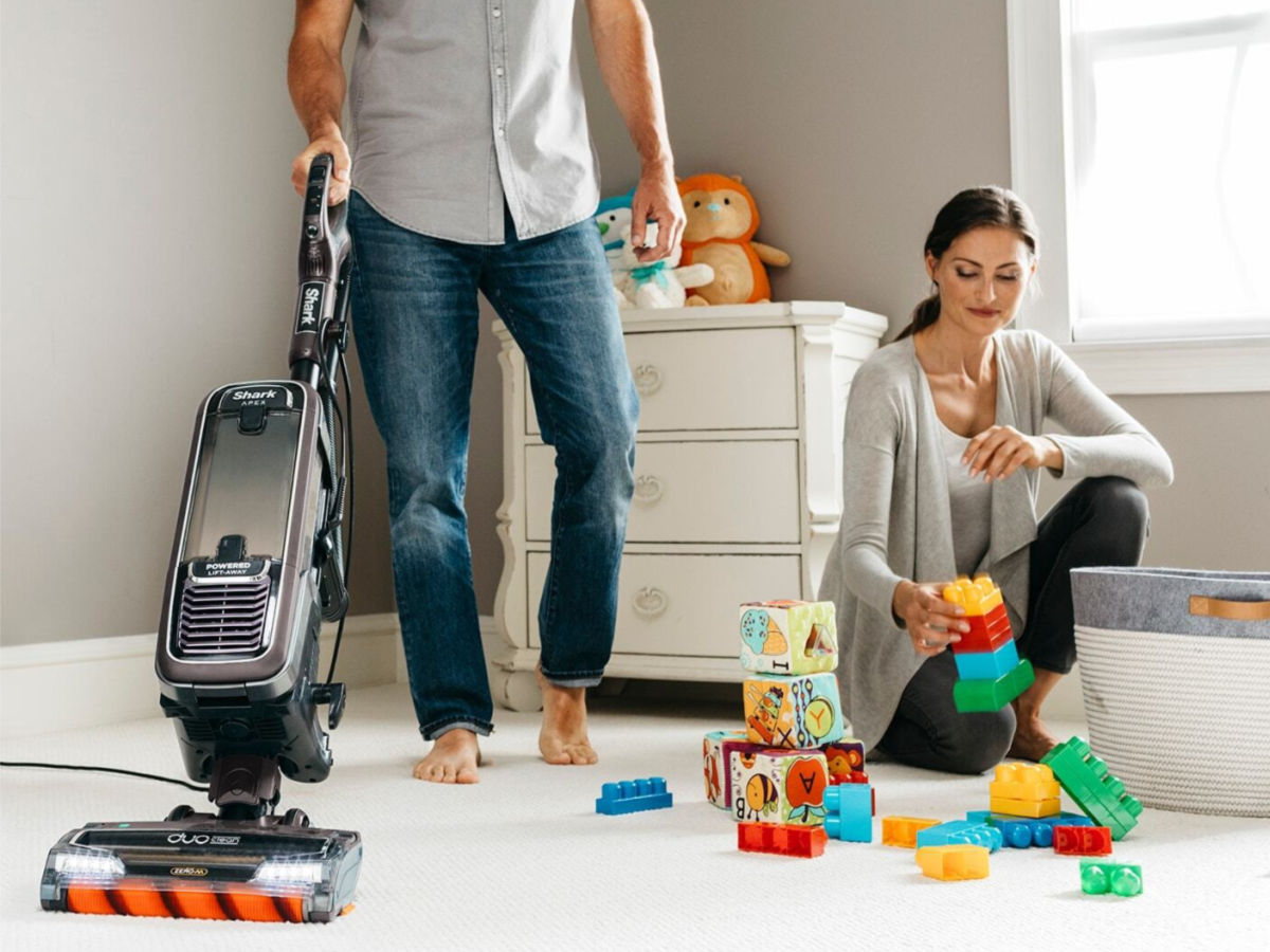 Shark Vacuum w/ Self-Cleaning Brushroll 
