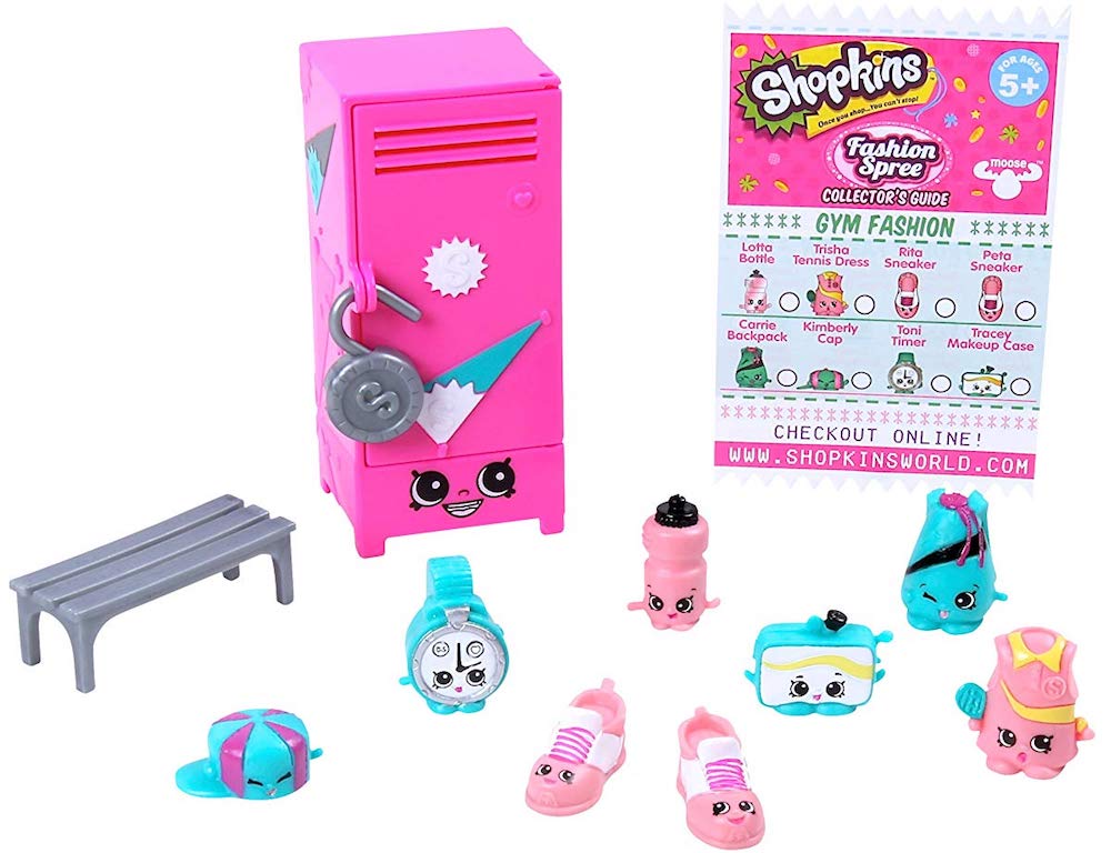 Shopkins Fashion Gym Fashion Collection