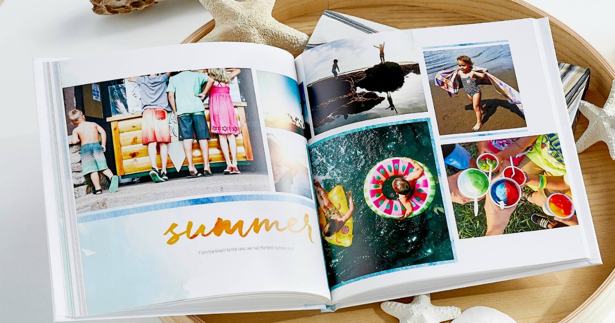 Shutterfly Photo Book with summer photos