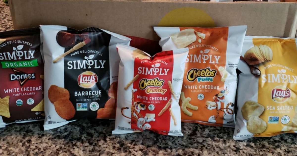 Simply Organic Chips 36-Count Variety Pack Just $13 Shipped on Amazon | Non-Candy Easter Basket Snack!