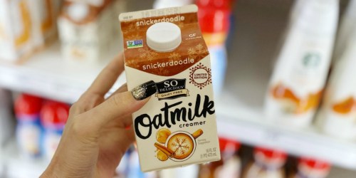 So Delicious Dairy Free Creamer Only $1.79 After Cash Back at Target | Available in Snickerdoodle