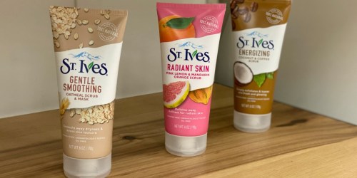St. Ives Face Scrubs as Low as 98¢ Each After Target Gift Card & Cash Back
