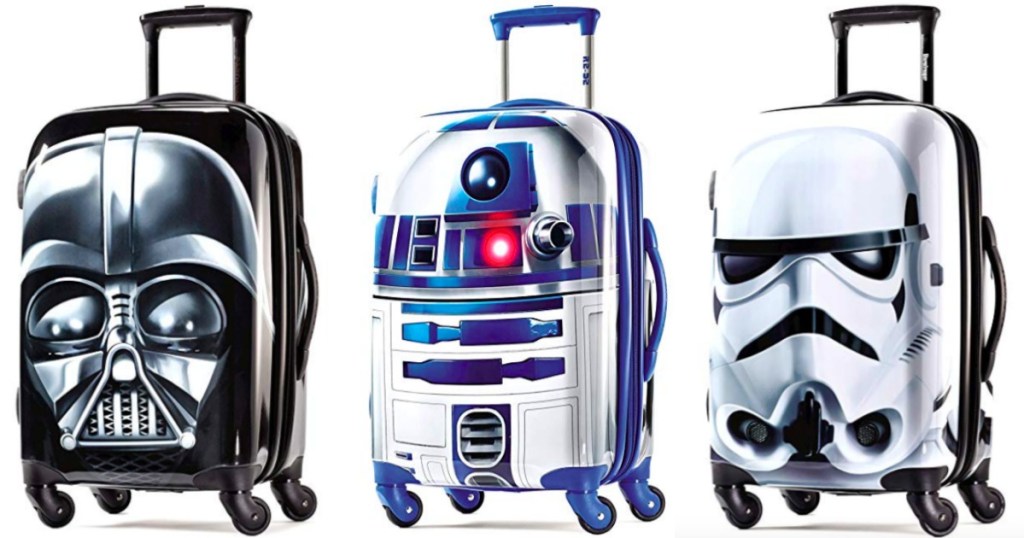 Star Wars luggage in three styles