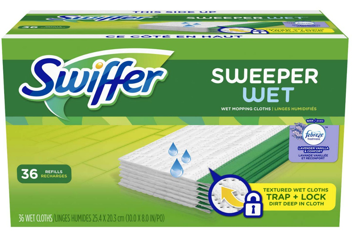 Swiffer refills with Febreeze scent