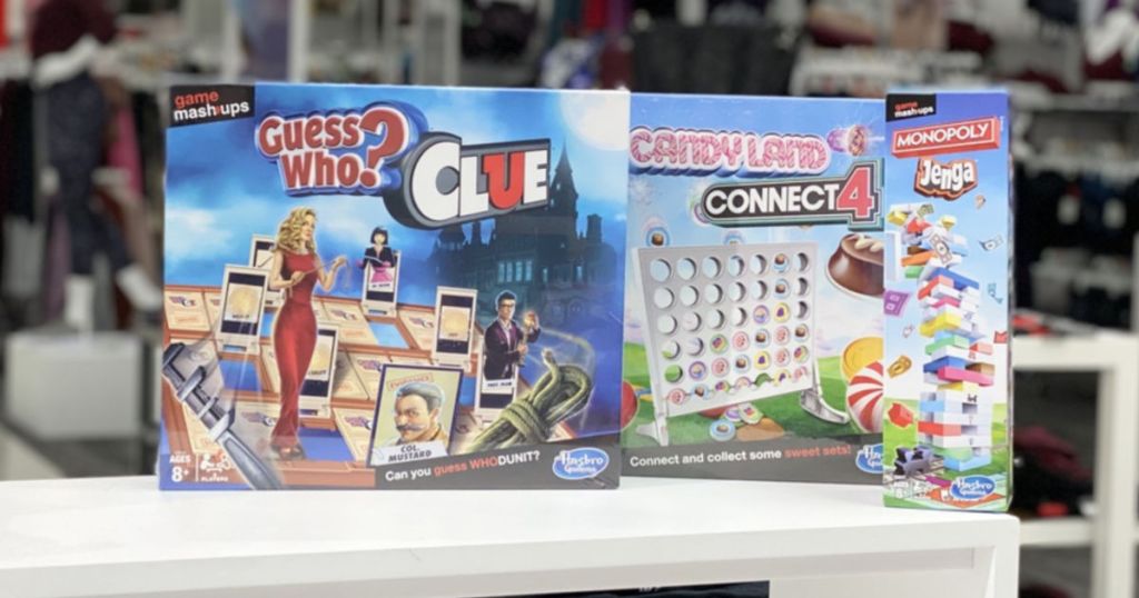 Guess Who Clue, Candy Land, Connect 4 Games at Target