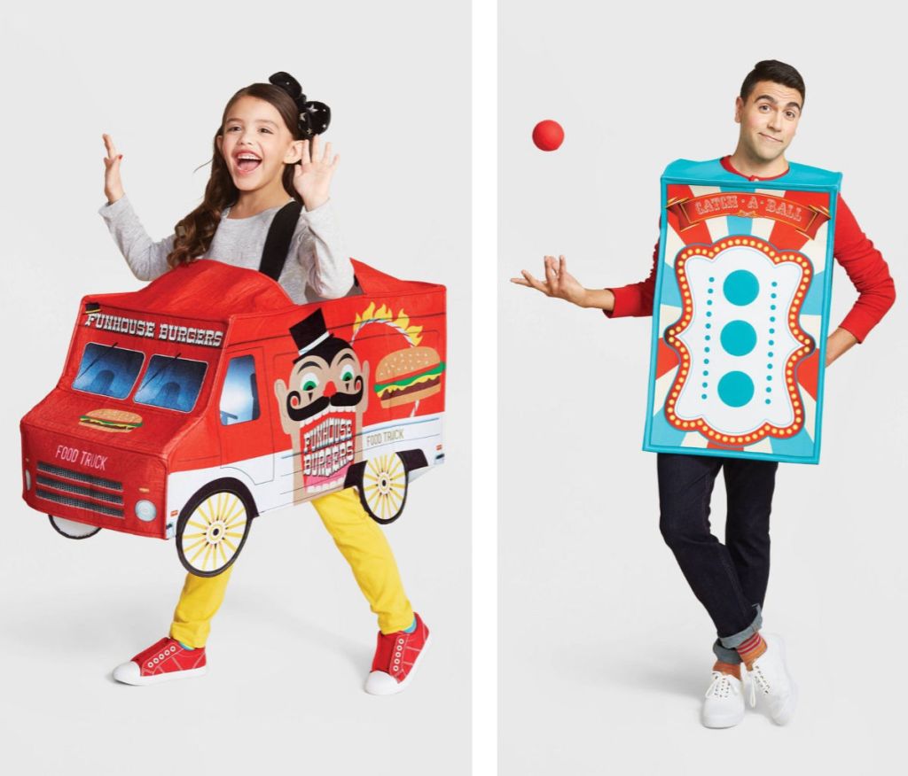Target Catch a Ball & Carnival Food truck Halloween Costume