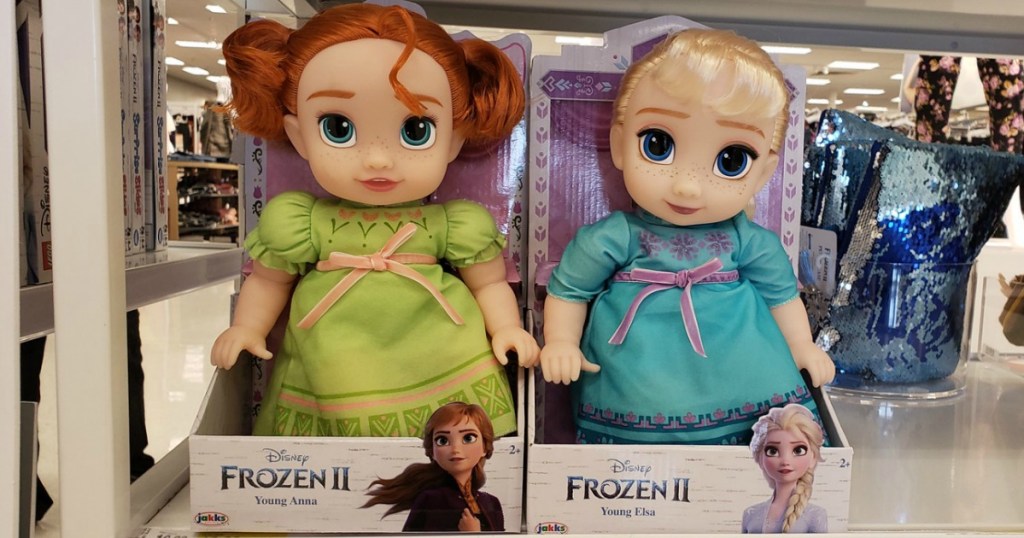 frozen 2 dolls 4 pack