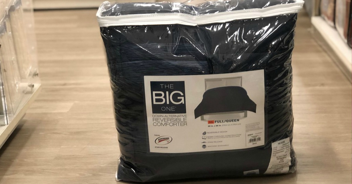 Two Reversible Comforters + Supersoft Plush Blanket as Low as $32 Shipped at Kohl’s