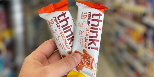 New $1/2 Think Thin Coupon = Protein+ Bars Only 83¢ Each at Walgreens