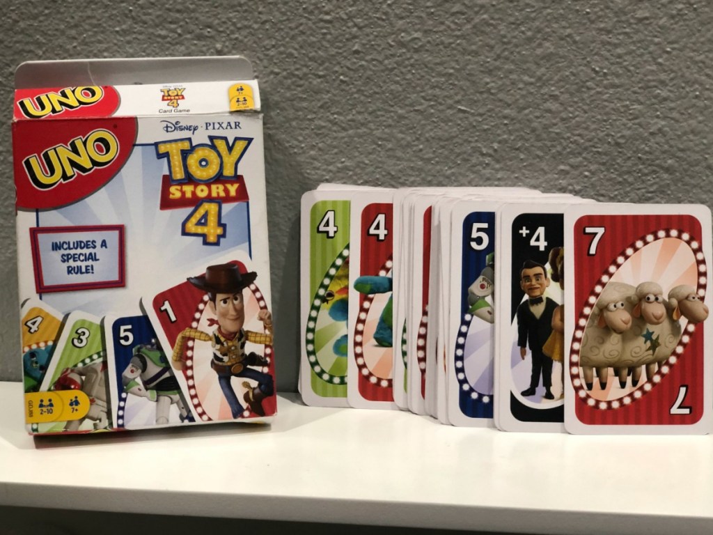 uno toy story 4