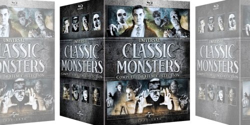 Universal Classic Monsters Complete 30-Film Blu-Ray Collection Only $69.99 Shipped (Regularly $150)