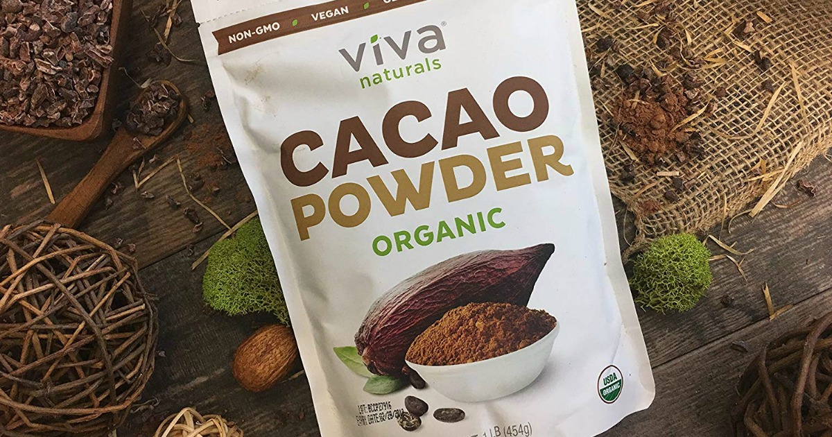 Viva Naturals Organic Cacao Powder 1-Pound Bag Only $5.51 Shipped At ...