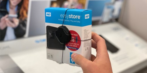 WD Easystore 2TB Portable External Hard Drive Only $59.99 Shipped (Regularly $110)