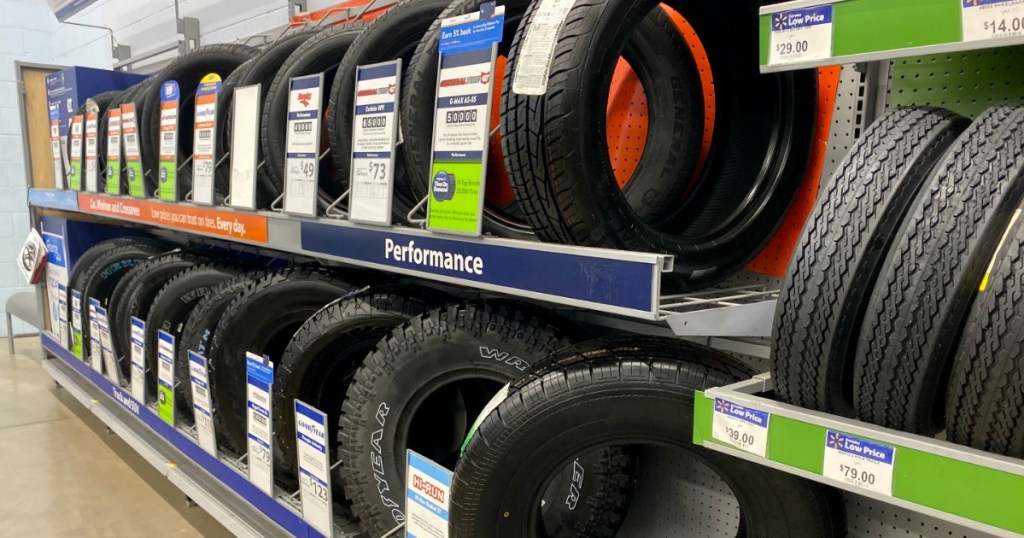 Walmart Tires from the Walmart tire center, the cheapest place to buy tires