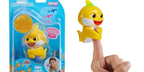 WowWee Pinkfong Baby Shark Fingerlings Only $9.99