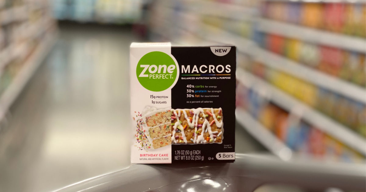 box of zoneperfect bars at target