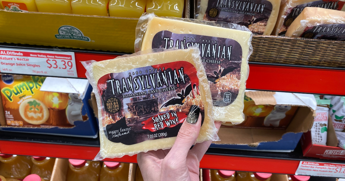ALDI's Spooky Halloween Cheeses Are Here for Limited Time