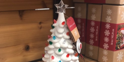 Vintage White Ceramic Christmas Tree Only $9.98 at Lowe’s