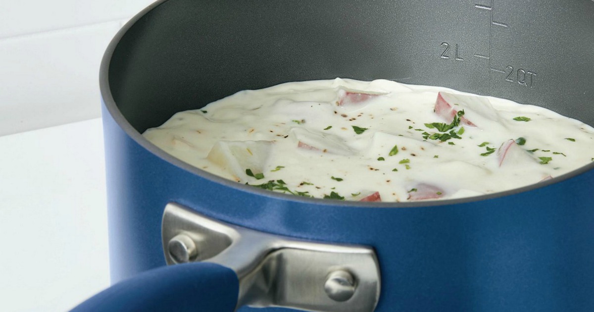 Anolon Advanced 3Quart Nonstick Saucepan Only 21.99 at Macy's