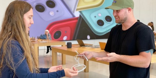 Apple Stores Will Replace Broken Chargers & Electronics for Free, But There’s a Catch.