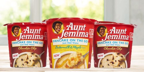Aunt Jemima Pancake 12-Count Cups Only $11.38 Shipped at Amazon | Just 95¢ Each
