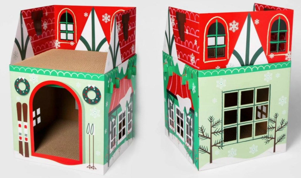 cat house front and back