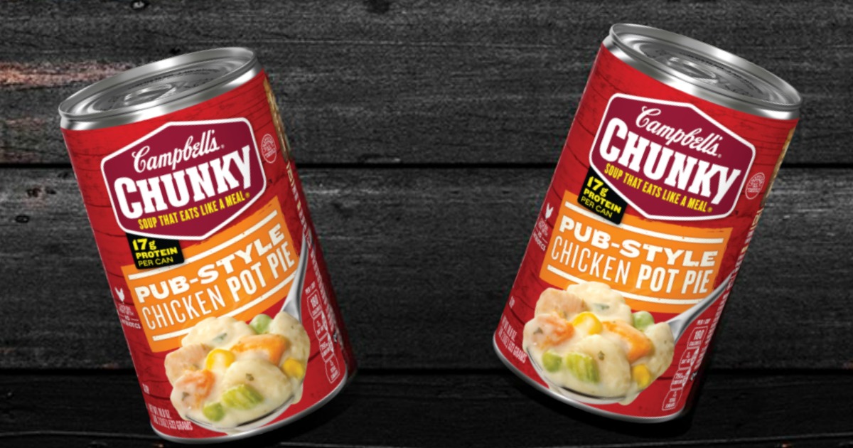 Campbell's Chunky Pub-Style Chicken Pot Pie Soup, 18.8 oz.