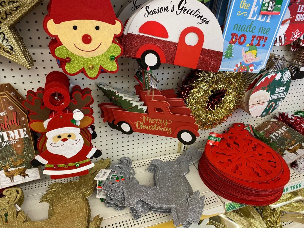Dollar Tree Christmas Items Have Arrived | $1 Wall Decor, Cookie Tins ...