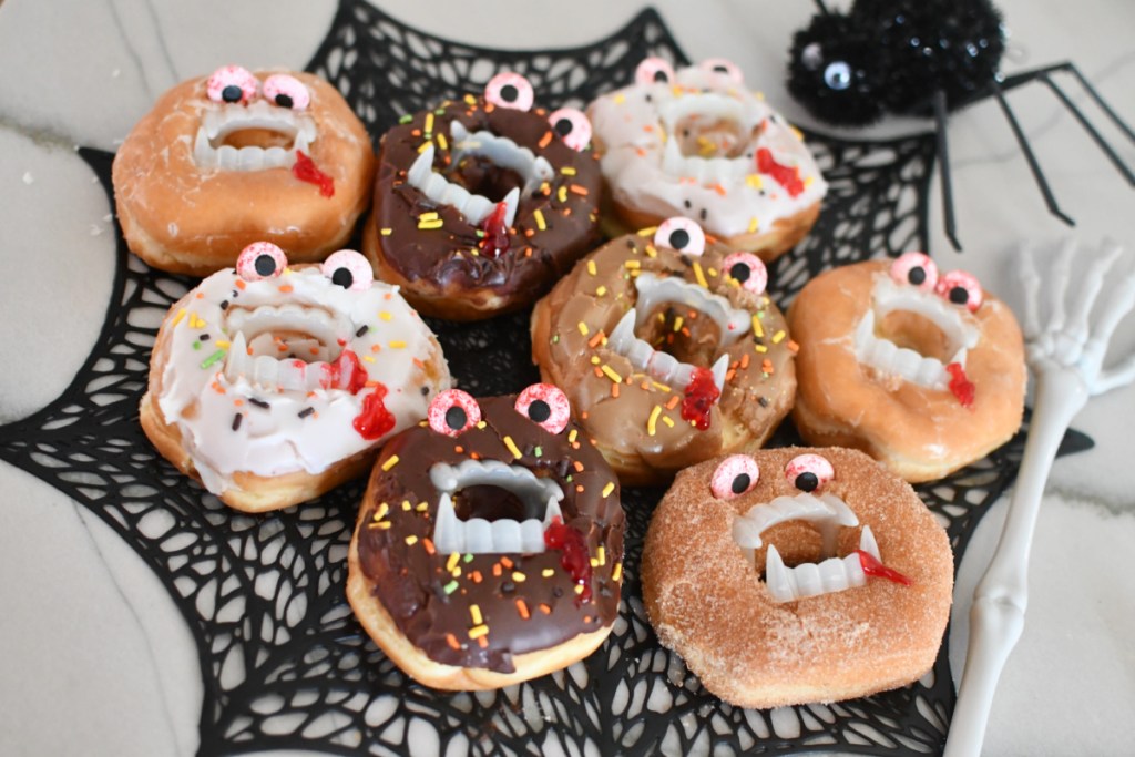 easy halloween party food vampire donuts