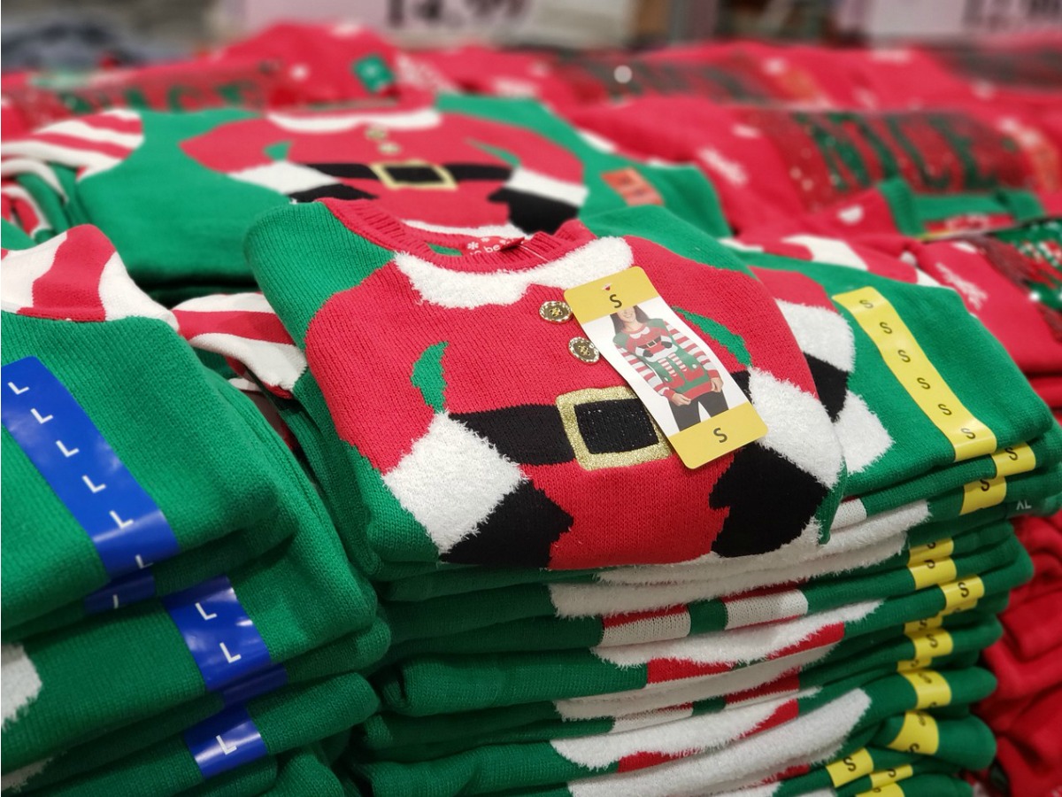 Costco ugly christmas sweater hotsell