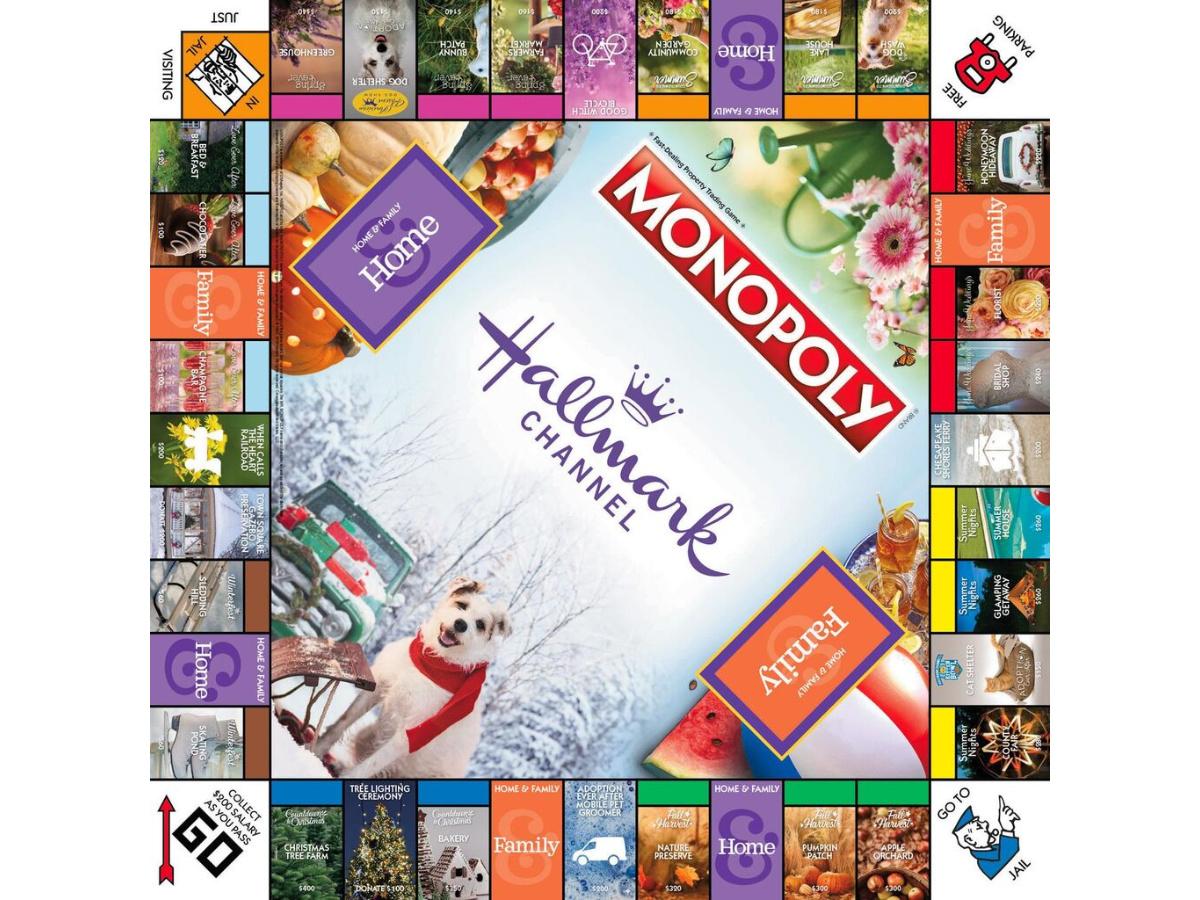hallmark monopoly board game