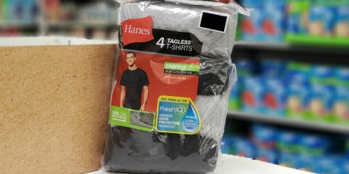 FOUR Hanes Men’s Fresh IQ Pocket T-Shirts Only $5 at Amazon | Just $1.25 Each