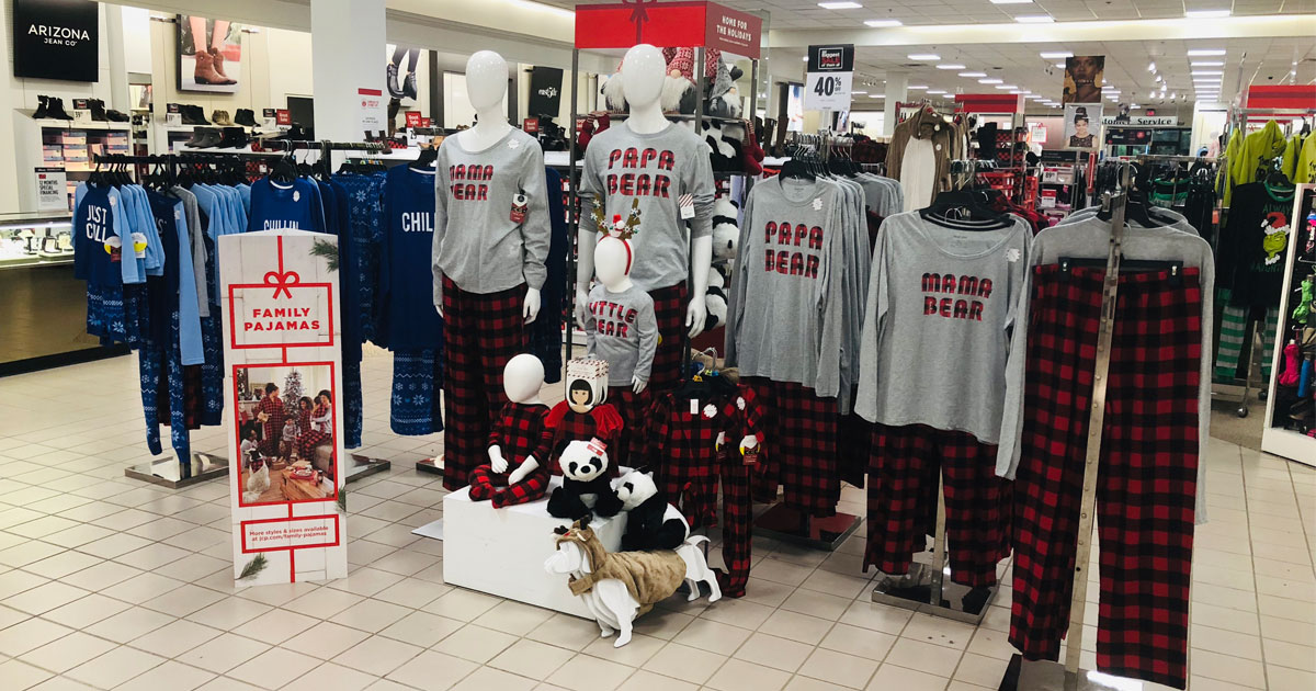 60 Off Matching Family Holiday Pajamas at JCPenney