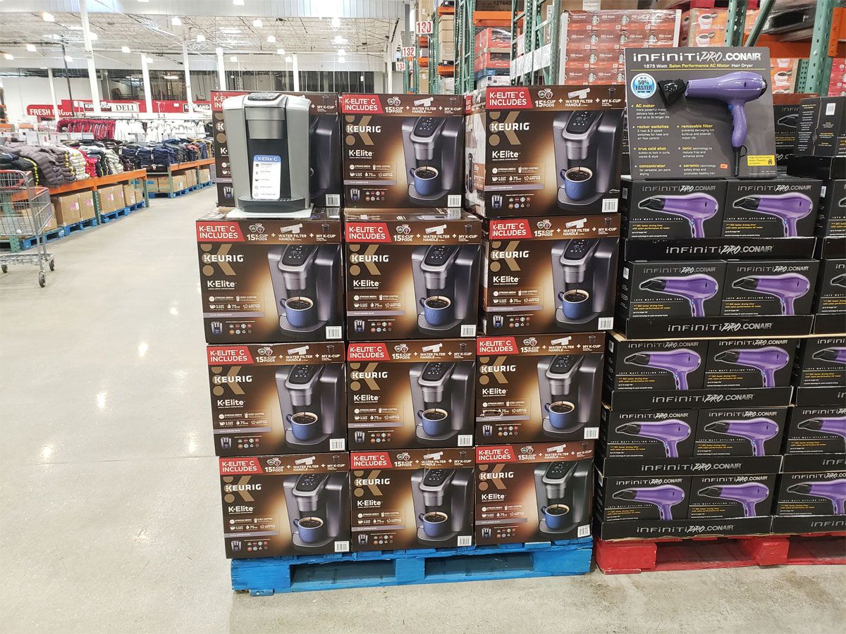 Keurig K Elite C Coffee Maker Only 99.99 at Costco Regularly 170