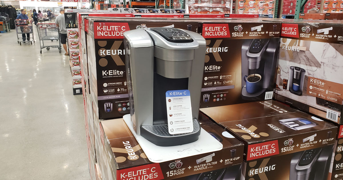 15 K-Cup Pods Coffee Filter Keurig K-Elite C Single Serve Coffee Maker 