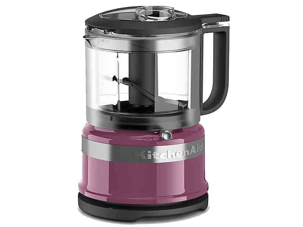 kitchen aid 3.5 food chopper in boysenberry stock image