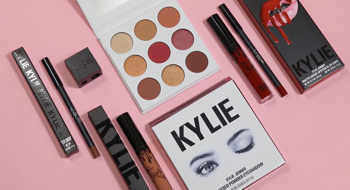 Kylie Cosmetics various makeup products