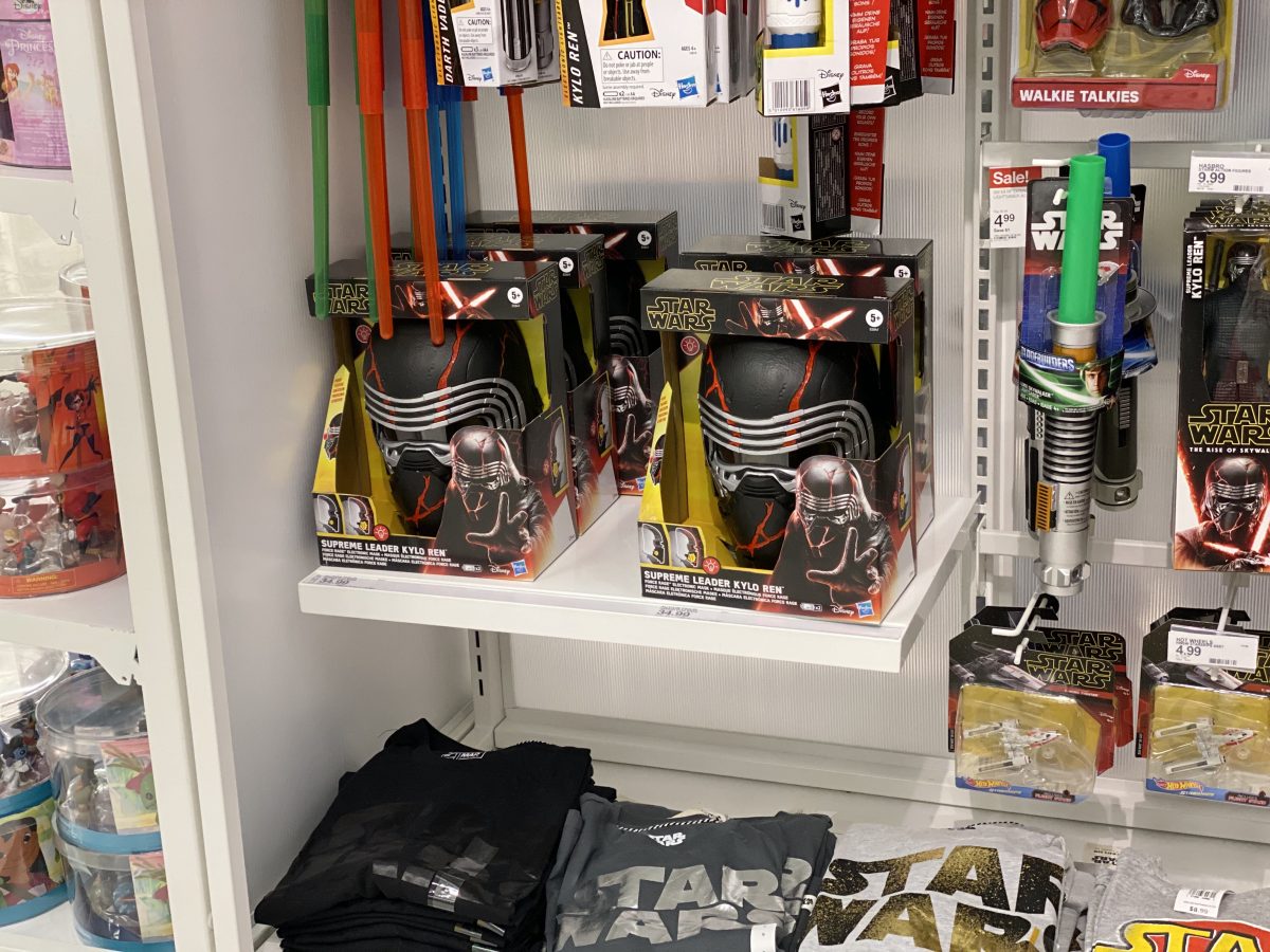 kylo ren rage mask on Target Shelf