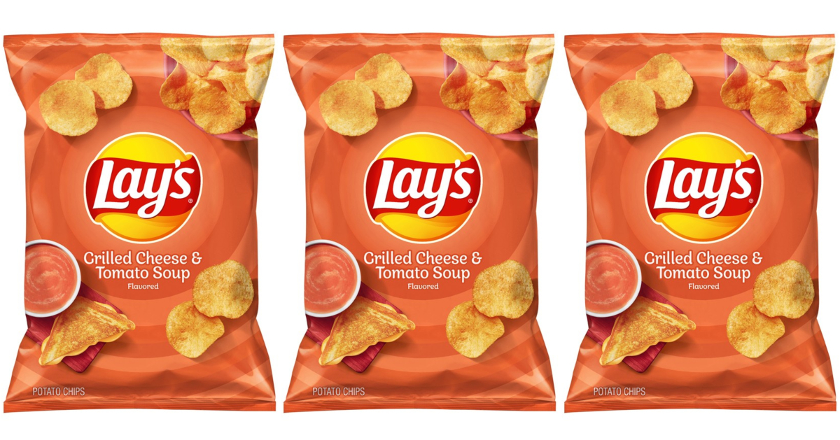 Lay's New Potato Chip Flavor is Grilled Cheese & Tomato Soup