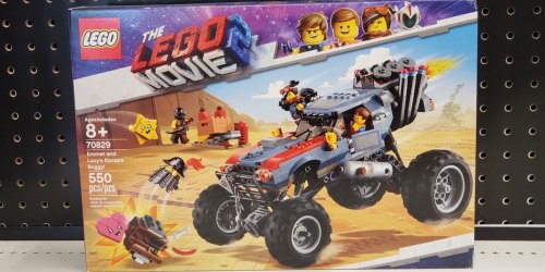 LEGO Movie 2 Emmet & Lucy’s Escape Buggy! Only $24.99 at Amazon (Regularly $50)