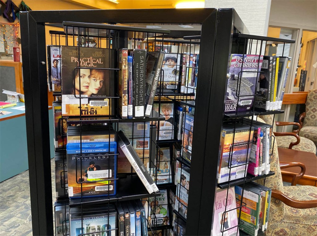 library dvds