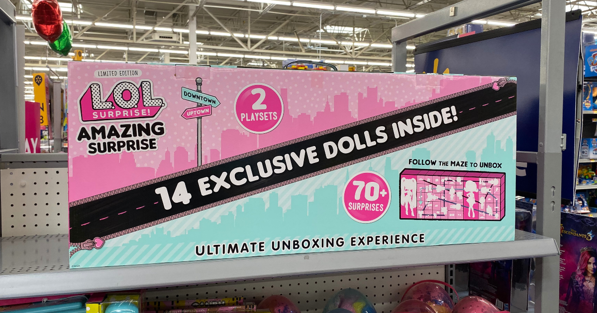 18999円 【超目玉枠】 L.O.L. Surprise Amazing with 14 Dolls 70 Surprises 2 Playset