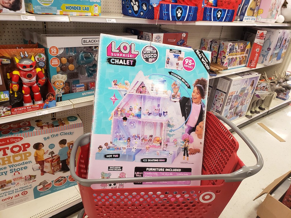 LOL surprise Chalet in Target cart 