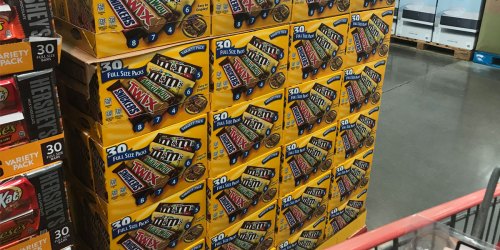 Mars & Hershey’s Full Size Candy Bar 30-Count Variety Packs as Low as $13.99 at Costco |  Just 47¢ Each