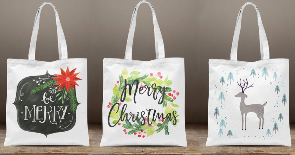 christmas tote bag ideas Online Sale